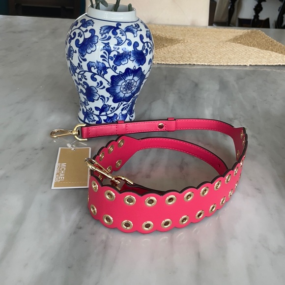 Michael Kors Handbags - Michael kors BuNdle of 2 NWT $129 guitar strap pink and green